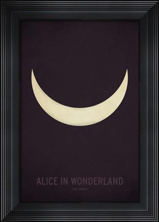 Framed Alice in Wonderland Print