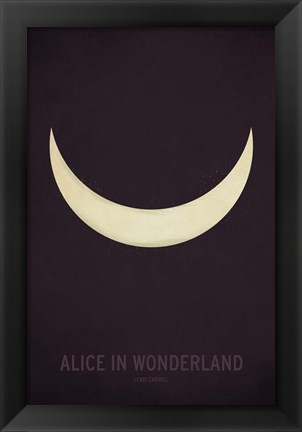 Framed Alice in Wonderland Print