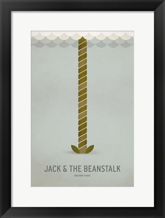 Framed Jack and the Beanstalk Print