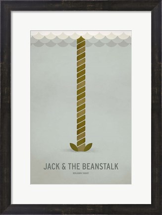 Framed Jack and the Beanstalk Print