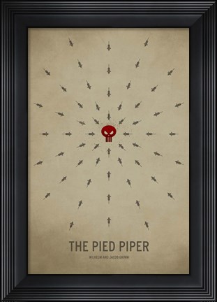 Framed Pied Piper Print