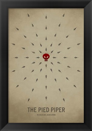 Framed Pied Piper Print