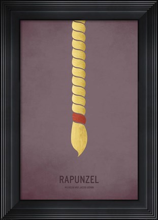 Framed Rapunzel Print