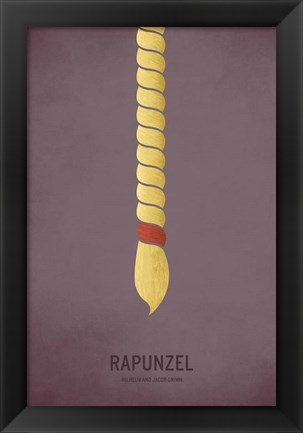 Framed Rapunzel Print