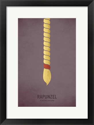 Framed Rapunzel Print