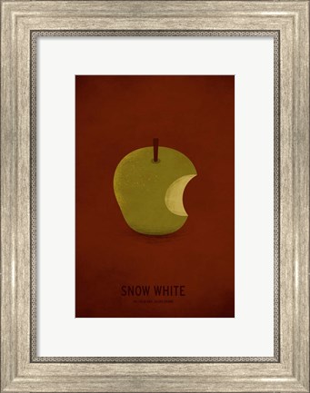 Framed Snow White Print