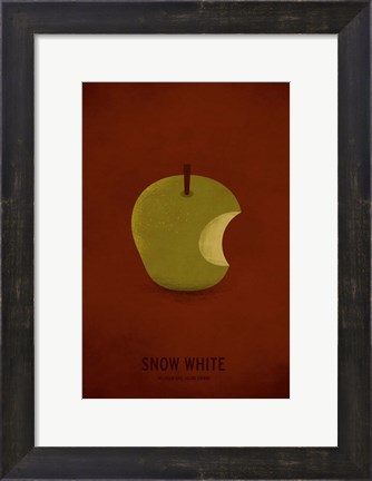 Framed Snow White Print