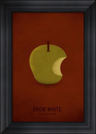 Framed Snow White Print