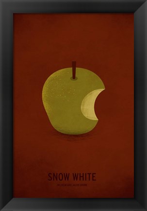 Framed Snow White Print