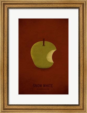 Framed Snow White Print