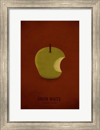 Framed Snow White Print