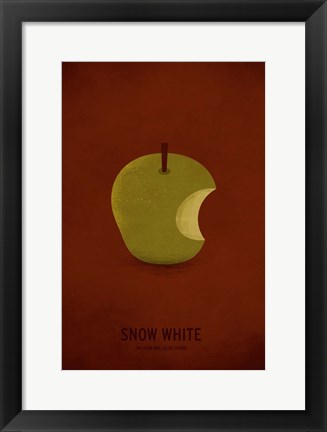 Framed Snow White Print