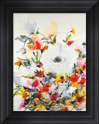 Framed Gardenia 11 Print