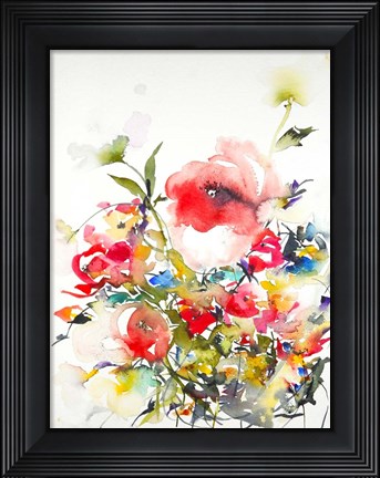 Framed Summer Garden One Print