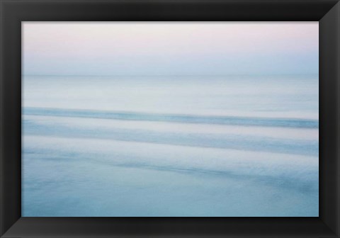 Framed Three Waves, Crescent Beach Print