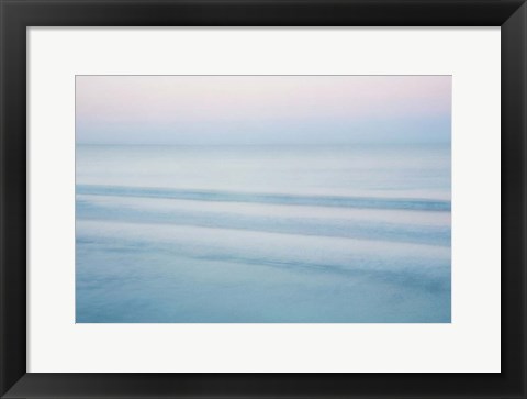 Framed Three Waves, Crescent Beach Print