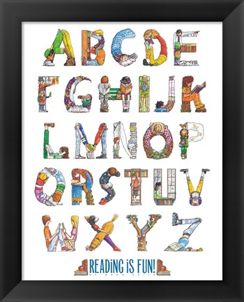 Framed Reading Is Fun! Print