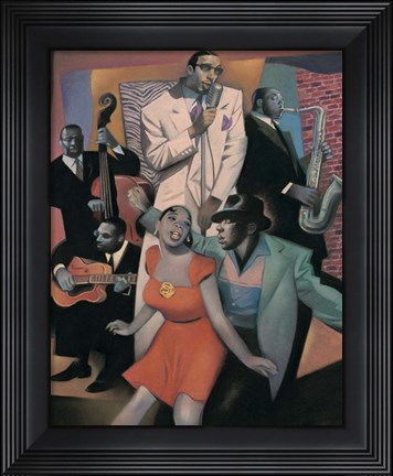 Framed Club Zanzibar Print