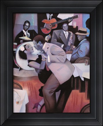 Framed Harlem Nocturne Print