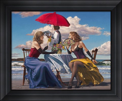 Framed Cafe Oceanus Print