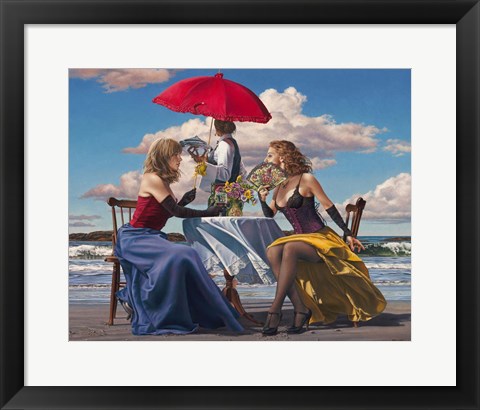 Framed Cafe Oceanus Print