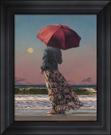 Framed Romancing The Moon Print