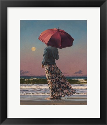 Framed Romancing The Moon Print