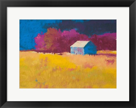 Framed Early Fall near Roanoke Print