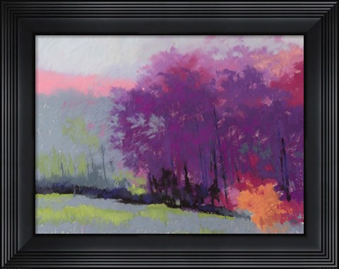 Framed Pantone Woods Print