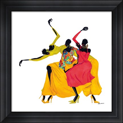 Framed Go Sally Go! Print