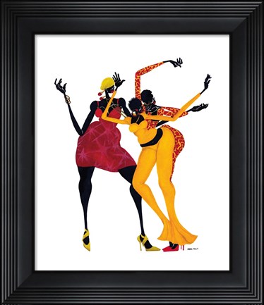 Framed Mamas Love Mambo Print