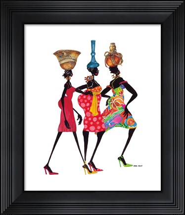 Framed To Market Print