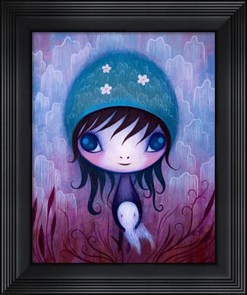 Framed Big Furry Fuzzy Thing Print