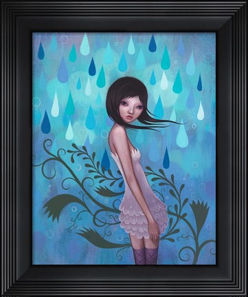 Framed Morning Showers Print