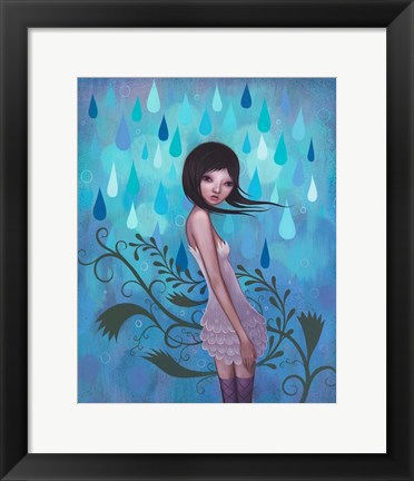 Framed Morning Showers Print