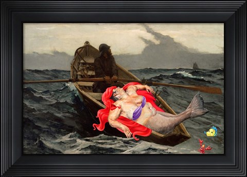Framed Catch of the Day Print