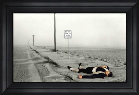 Framed Dead Toreador Print