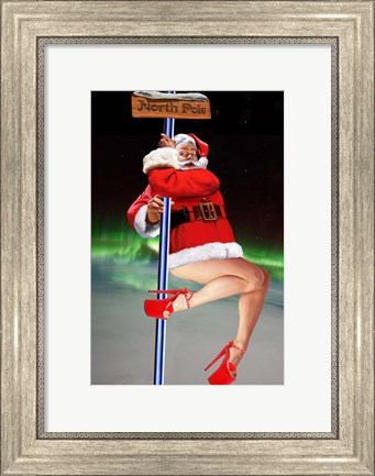 Framed North Pole Dancer Print