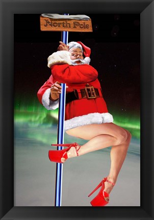 Framed North Pole Dancer Print