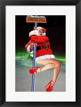 Framed North Pole Dancer Print