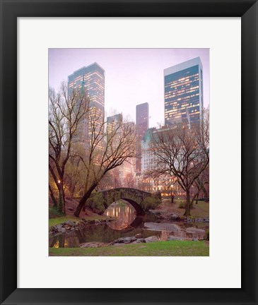 Framed Central Park, NYC Print