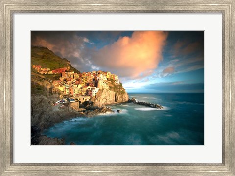 Framed Cinque Terre, Italia Print
