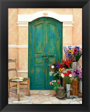 Framed Fleuriste, Provence Print