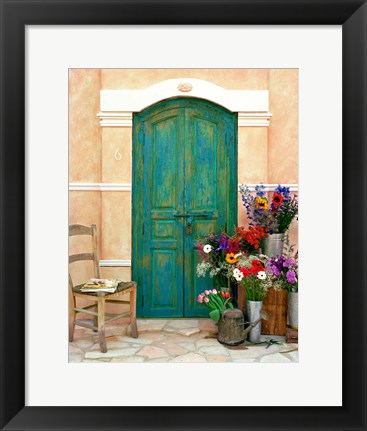 Framed Fleuriste, Provence Print