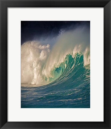 Framed Waimea, Oahu Print