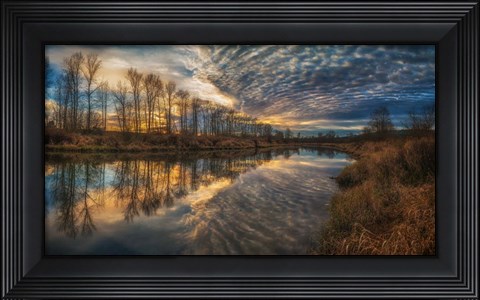 Framed Angel Wings Print