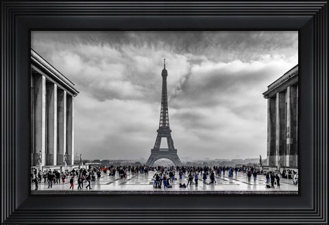 Framed Eiffel Print