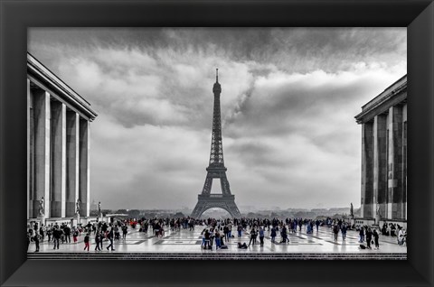 Framed Eiffel Print