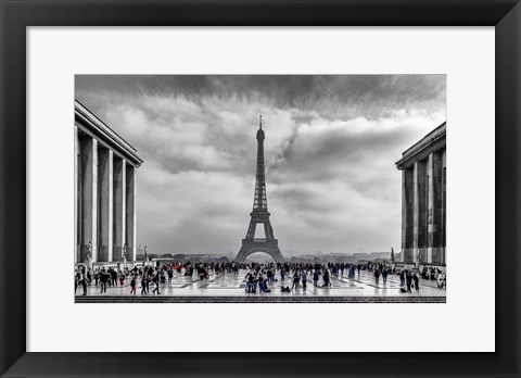 Framed Eiffel Print