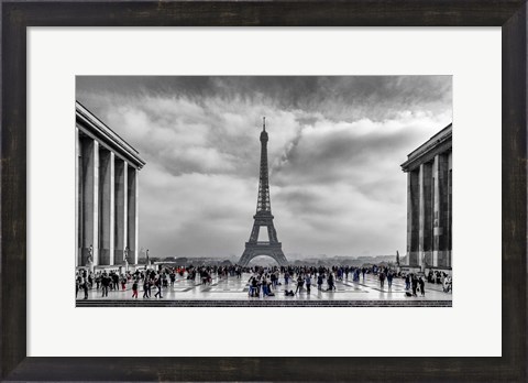 Framed Eiffel Print